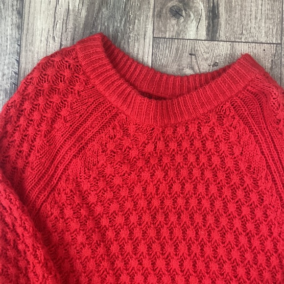 H&M Oversized Red Sweater - Picture 3 of 4